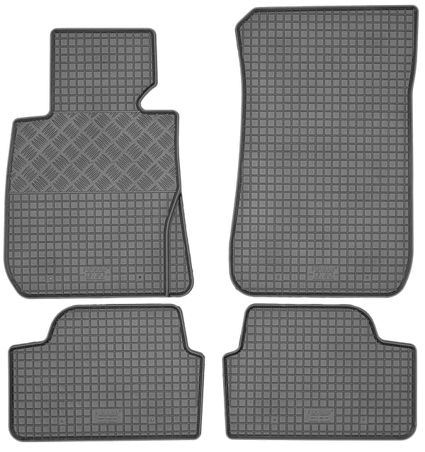 BMW 1 E87 Hatchback fra 2004-2011 SÆT - gummimåtter + bagagerumsmåtte