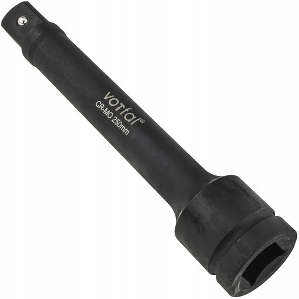 Slagforlængeradapter til toppe 1" 250 mm CR-MO