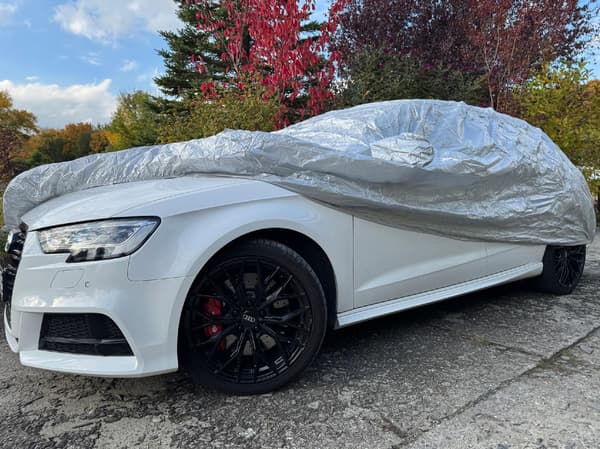 PEVA BILÖVERDRAG VATTENTÄT L - AUDI A3 GOLF CEED I30 HATCHBACK