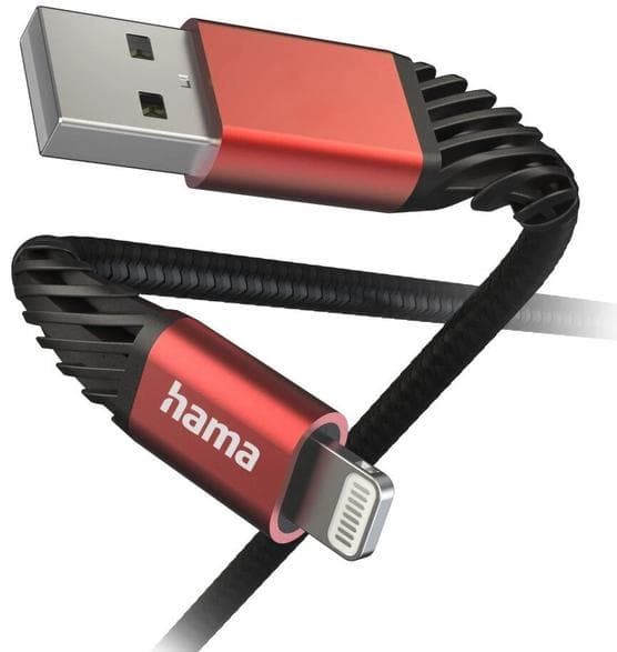 HAMA Opladnings-/Datakabel Extreme USB-A - Lightning 1,5m