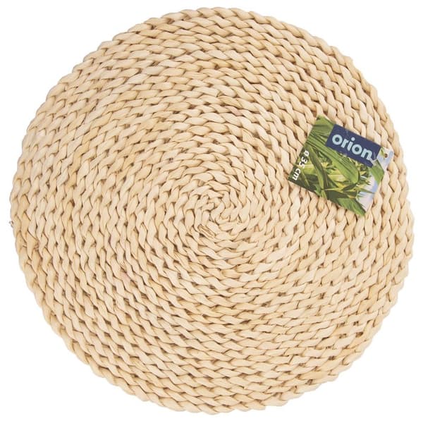 Naturlig rund bordmåtte 35 cm