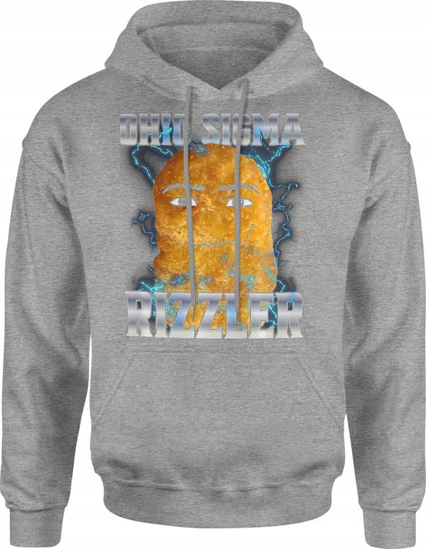 BLUSE OHIO SIGMA RIZZLER KYLLINGENUGGET MEME MEME MASKE M