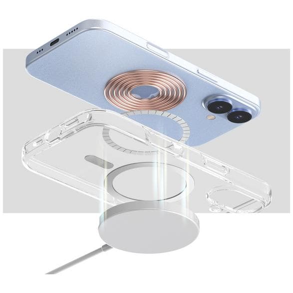 Etui ARAREE Duple M MagSafe iPhone 17: Läpinäkyvä
