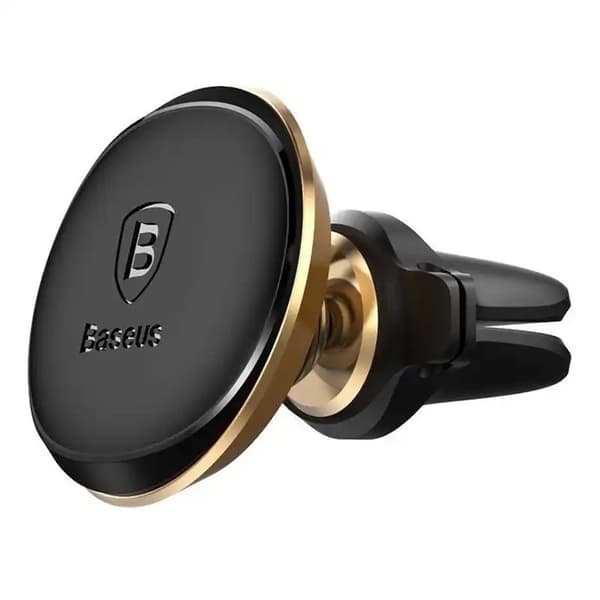 Baseus Magnetisk Luftventil Magnetisk Bilfäste (Guld)