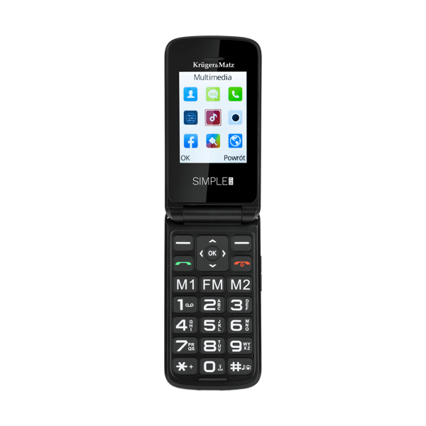 GSM-puhelin senioreille Kruger&Matz Simple 931