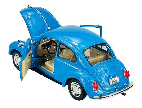 WELLY VW VOLKSWAGEN BEETLE SININEN KATOLLA 1:24 22436