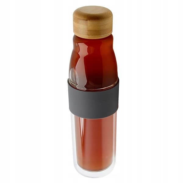 ECO-TERMOVATTENFLASKA I GLAS 450 ml