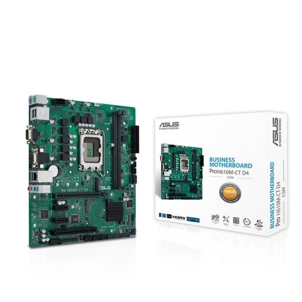 ASUS PRO H610M-C D4-CSM bundkort