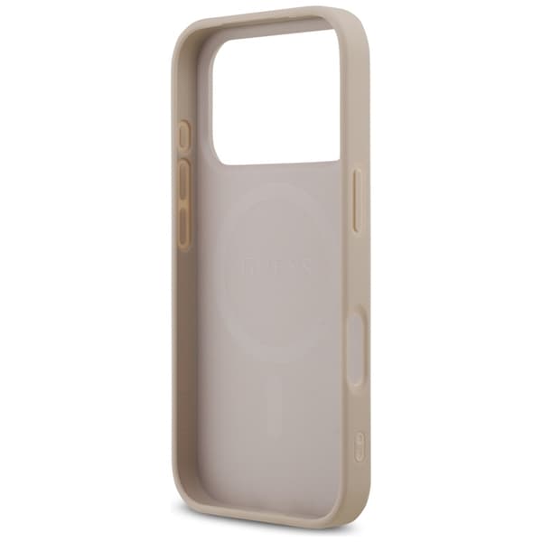 Guess 4G Printed Stripes MagSafe - iPhone 17 Pro cover (lyserød)