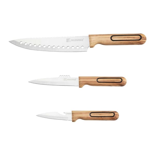 BERGNER BG-39420 CHARCOAL KÖKSKNIVSET