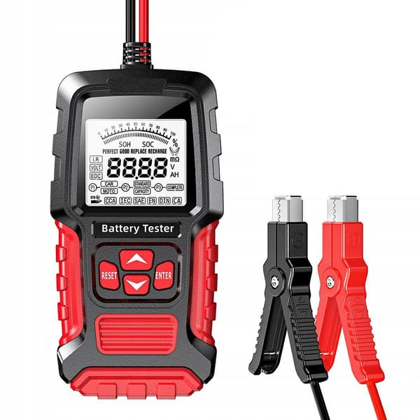 EM FOXSUR BATTERITESTER 6V 12V LCD