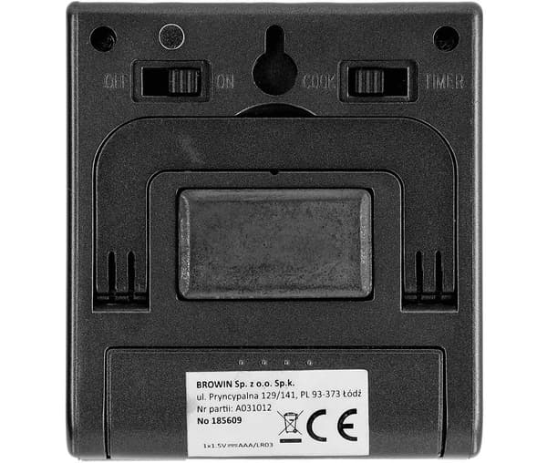 Elektronisk fødevaretermometer med sonde 0-250°C, 1,5 m