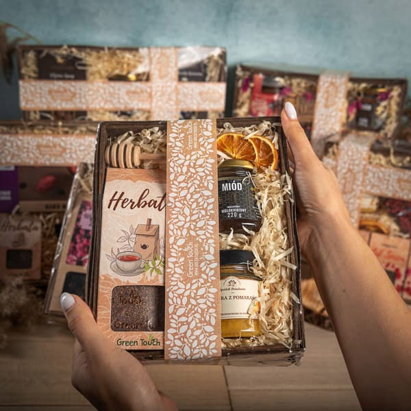Present för Lärardagen Set Te Choklad Honung