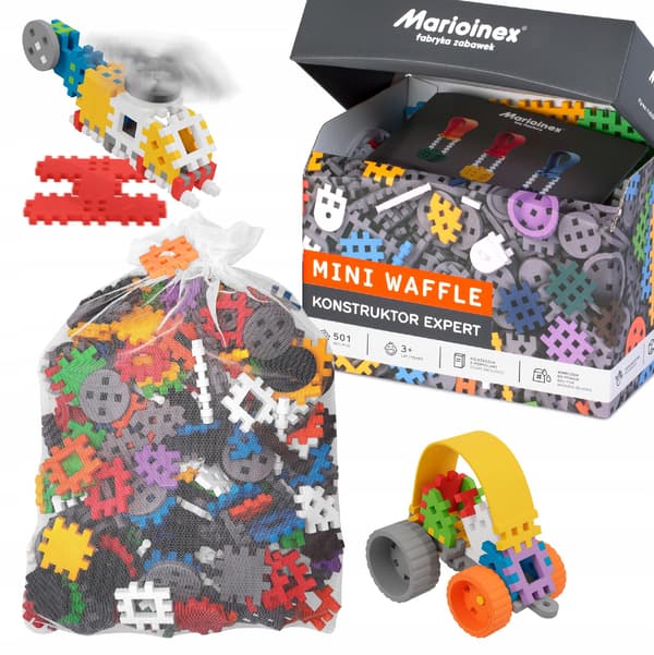 Marioinex Våffelblockset VÅFFELKONSTRUKTOR EXPERT 501
