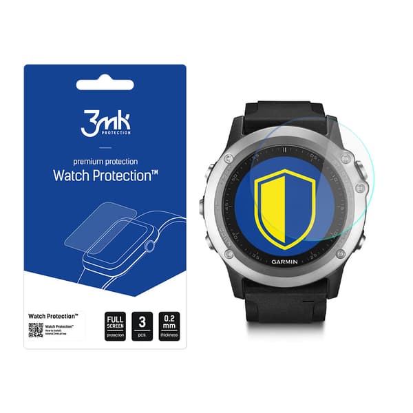 Garmin Fenix ​​3 - 3mk Kellonsuoja FlexibleGlass
