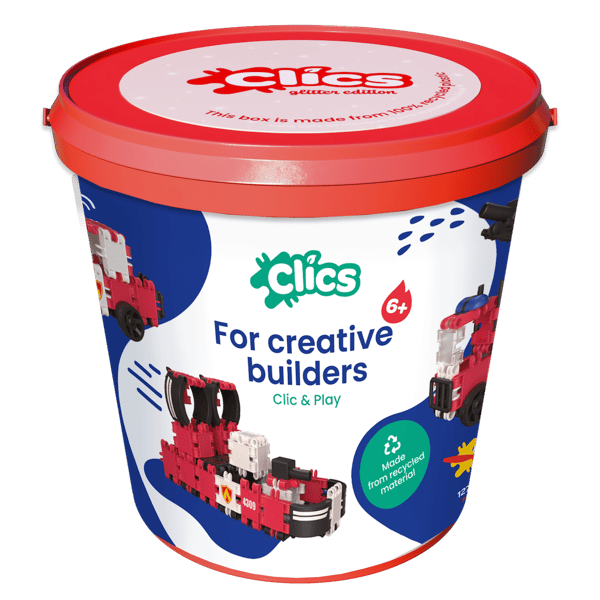 Clics Bucket 8in1 Palokunta 127 osaa 4+
