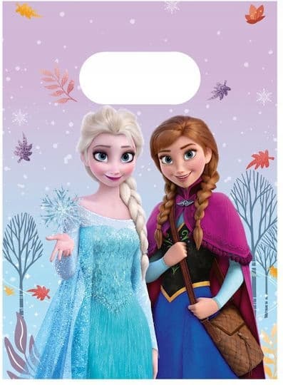 Frost Elsa Anna födelsedagspapperspresentpåsar 4 st.