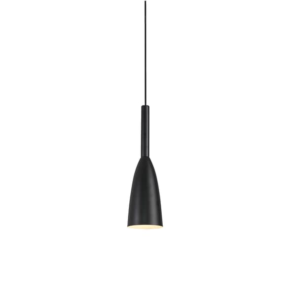 HÆNGELAMPE SOLIN 1 E27 SORT LYS PRESTIGE LP-181/1P BK