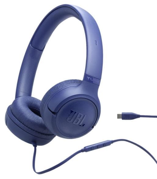 JBL Tune 530C USB-C Kablede Hovedtelefoner Blå