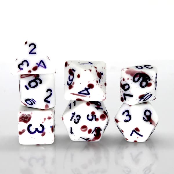Old Wounds RPG -noppasarja, 7 noppaa