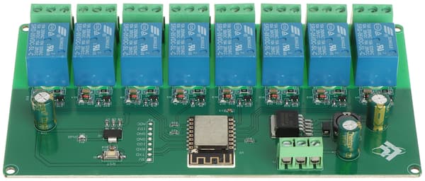 ESP12-8R-D8 Wi-Fi-relemodaali