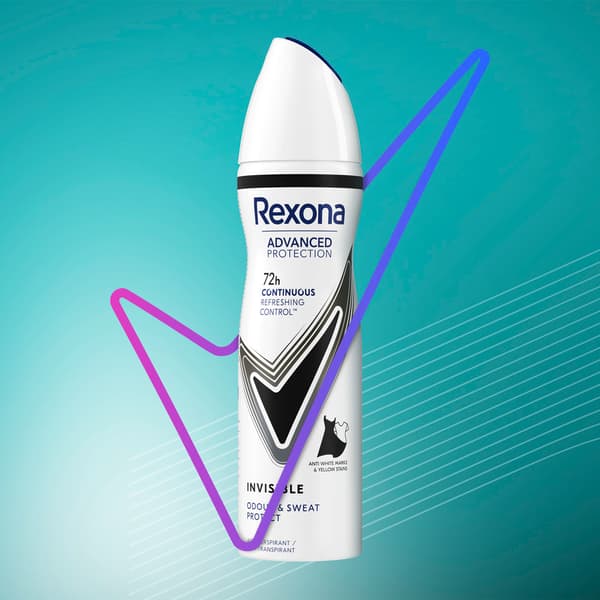 Rexona Spray Invisible Black och White 150ml