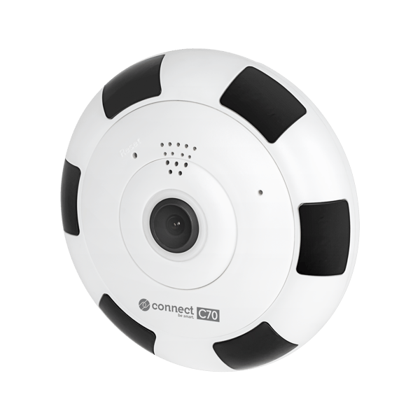 Inomhuskamera WiFi IP 3MP 360° Tuya zoom
