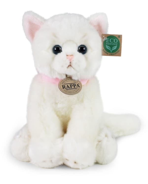 RAPPA 211056 Plys hvid kat 25 cm