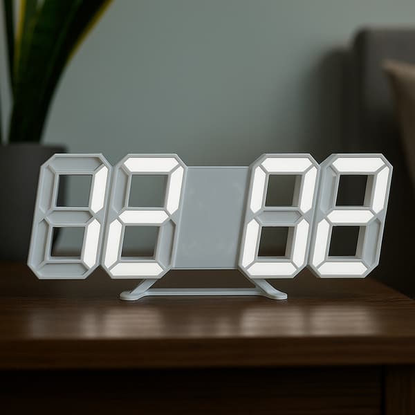 Väckarklocka med LED-termometer - DAC5