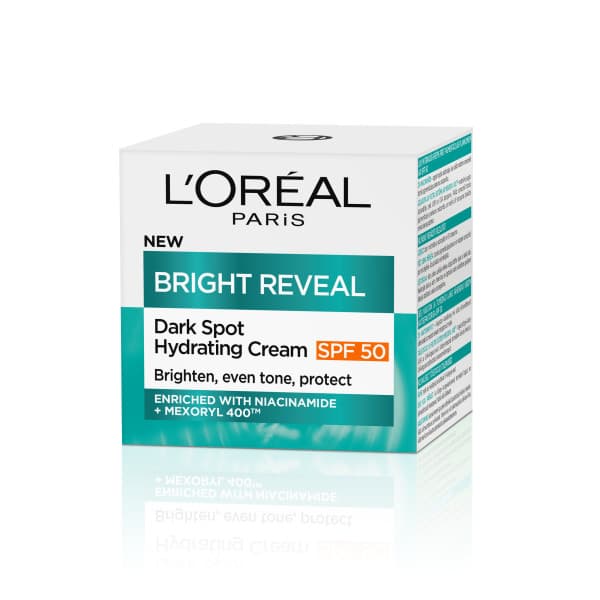 L'Oréal Bright Reveal fugtighedscreme mod misfarvning SPF50 50 ml