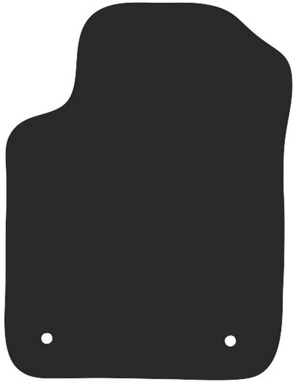 Polyamid førermåtte til Alfa Romeo Giulietta hatchback 2010-2020 med gummibagside