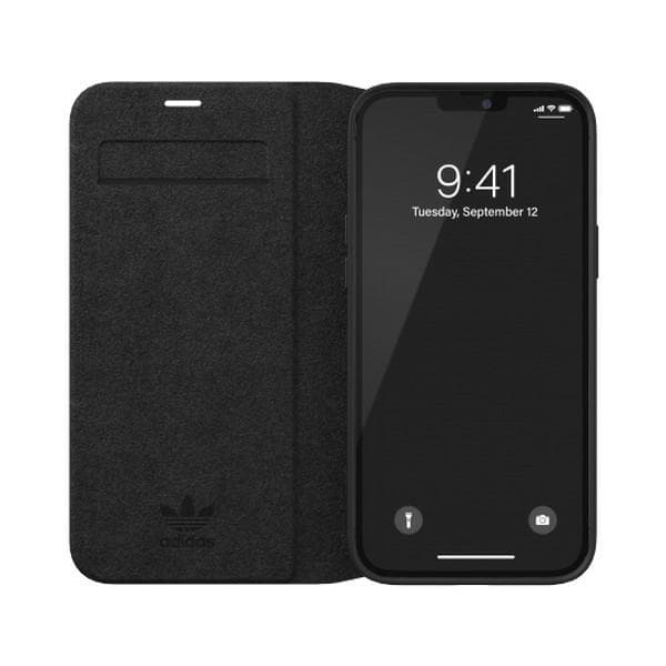 Adidas OR Booklet Case BASIC iPhone 12Pro Max 6.7 svart vit/svart vit 42228