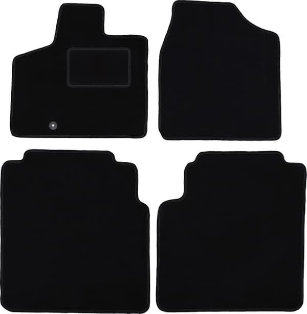 Velourmattor komplett för: Dodge Caravan IV minivan (2008-2016)