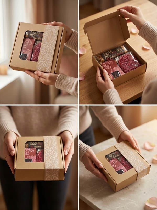 GAVE FOR KVINDERNES DAG GAVE VALENTINSDAG SÆT TE CHOKOLADE BOKS