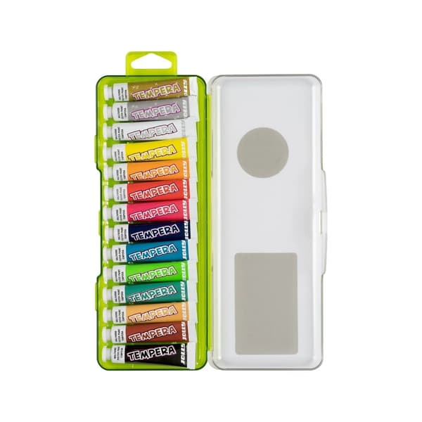 Jolly tempera maling - 12 stk. + metallic