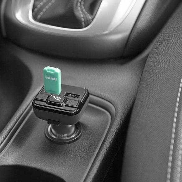 Hama FM-lähettimen Bluetooth 14165 hopea