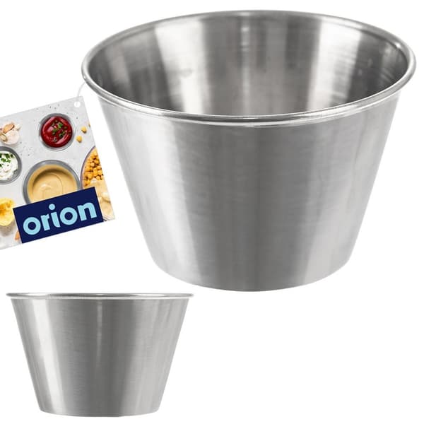 Stålskål för sås och dipp, 9,5 cm, 240 ml
