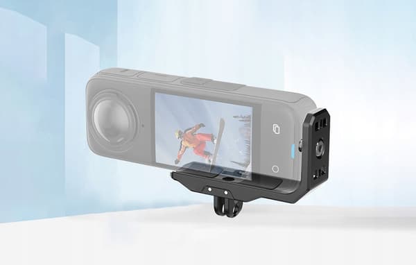 Puluz PU982B Kiinnityssovitin vaakasuoraan Insta360 X4/X5