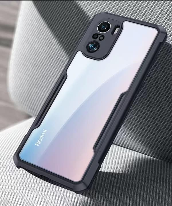 MUSTA LÄPINÄKYVÄ SUOJA XIAOMI POCO M5s/ REDMI NOTE 10s:LLE