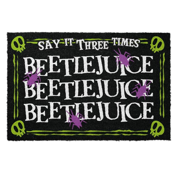 Beetlejuice-ovimatto (40 x 60 cm)
