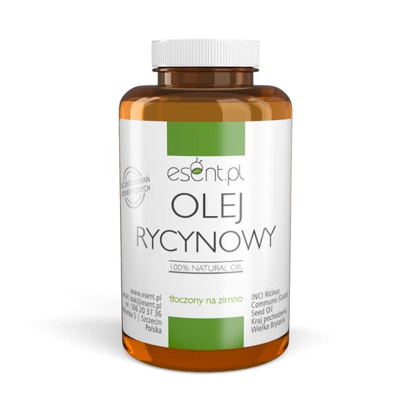 Ricinusolie Naturlig 100% 500 ml.
