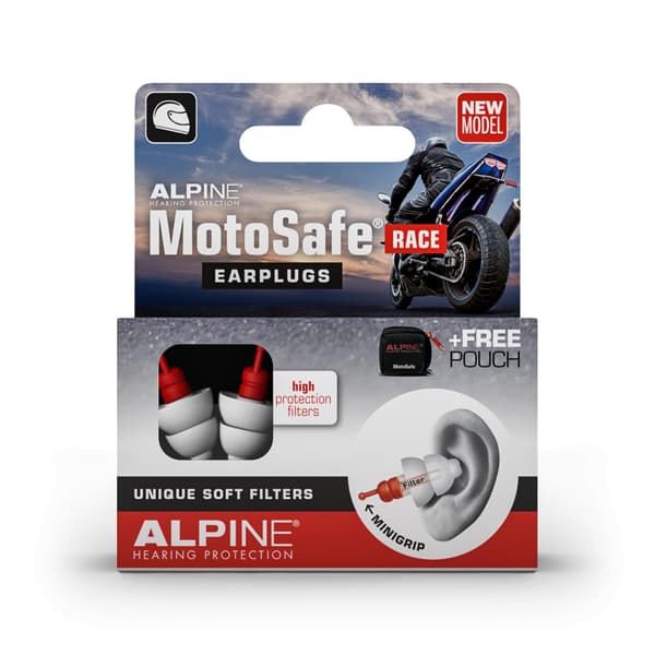 Alpine MotoSafe Race öronproppar