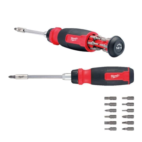 Milwaukee 14-i-1 universalspärrskruvmejsel