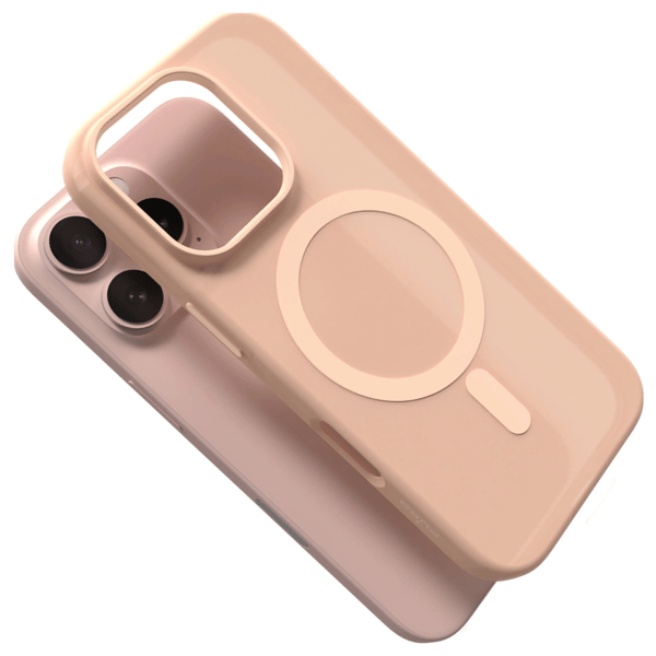 Puro Daylight MagSafe Silikone Etui til iPhone 16 Pro Max - Beige
