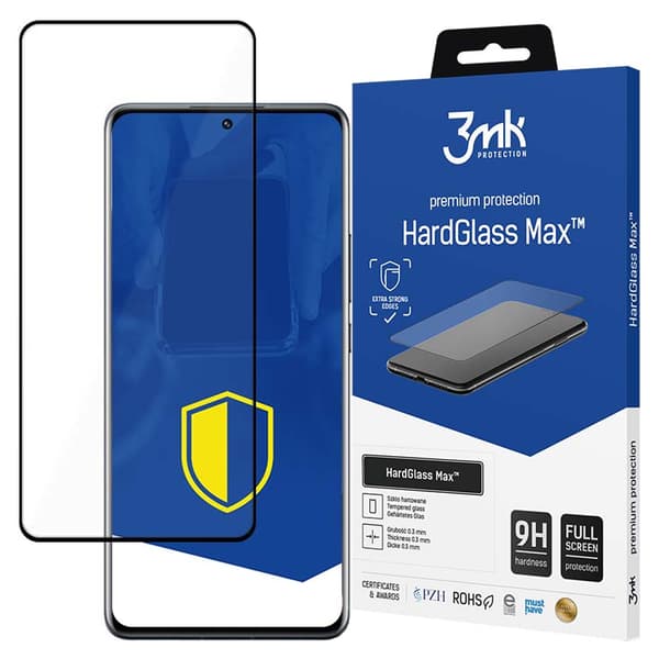 Xiaomi 12 Pro - 3mk HardGlass Max Svart