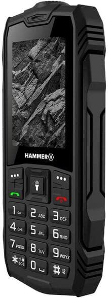 HAMMER Rock musta matkapuhelin