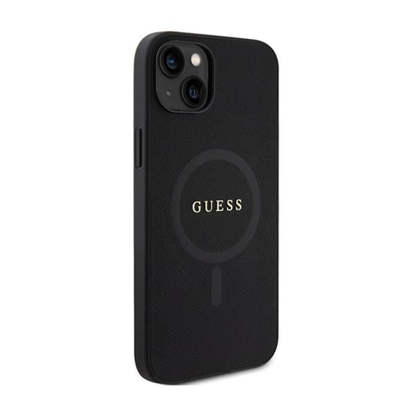 Guess Saffiano MagSafe - iPhone 15 Plus cover (sort)
