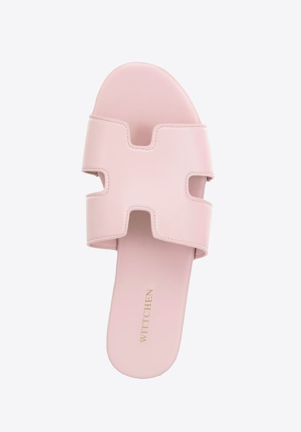 Wittchen Dames Pink Flip-Flops med Eco-læder