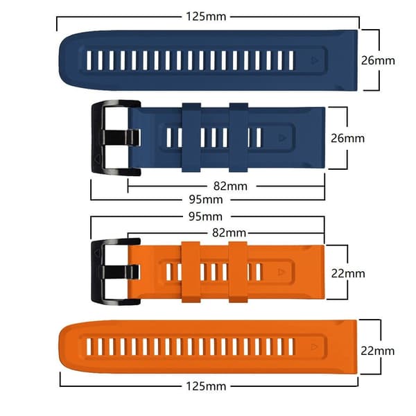 TECH-PROTECT ICONBAND GARMIN FENIX 5 / 6 / 6 PRO / 7 MUSTA