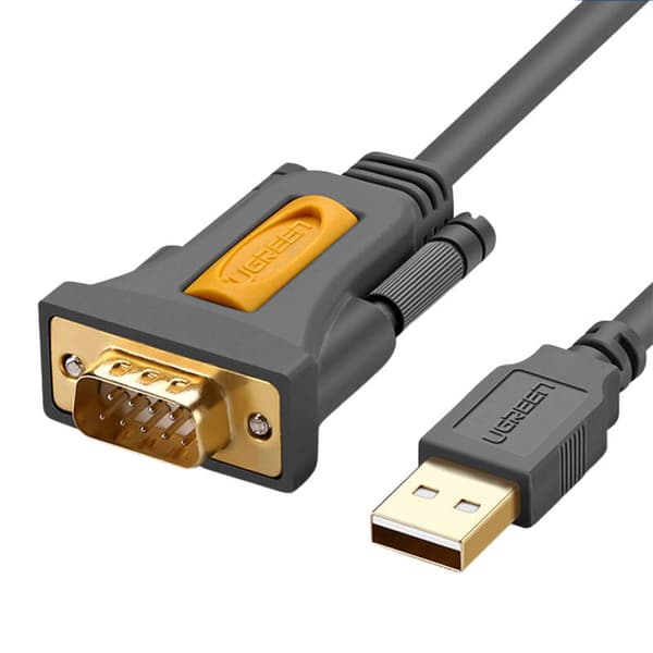 UGREEN USB till DB9 RS-232-kabel, 1 m (svart)